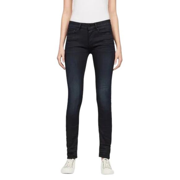 G-Star Raw 3301 Contour High Straight Women's Jeans, Size 25W - Picture 1 of 10